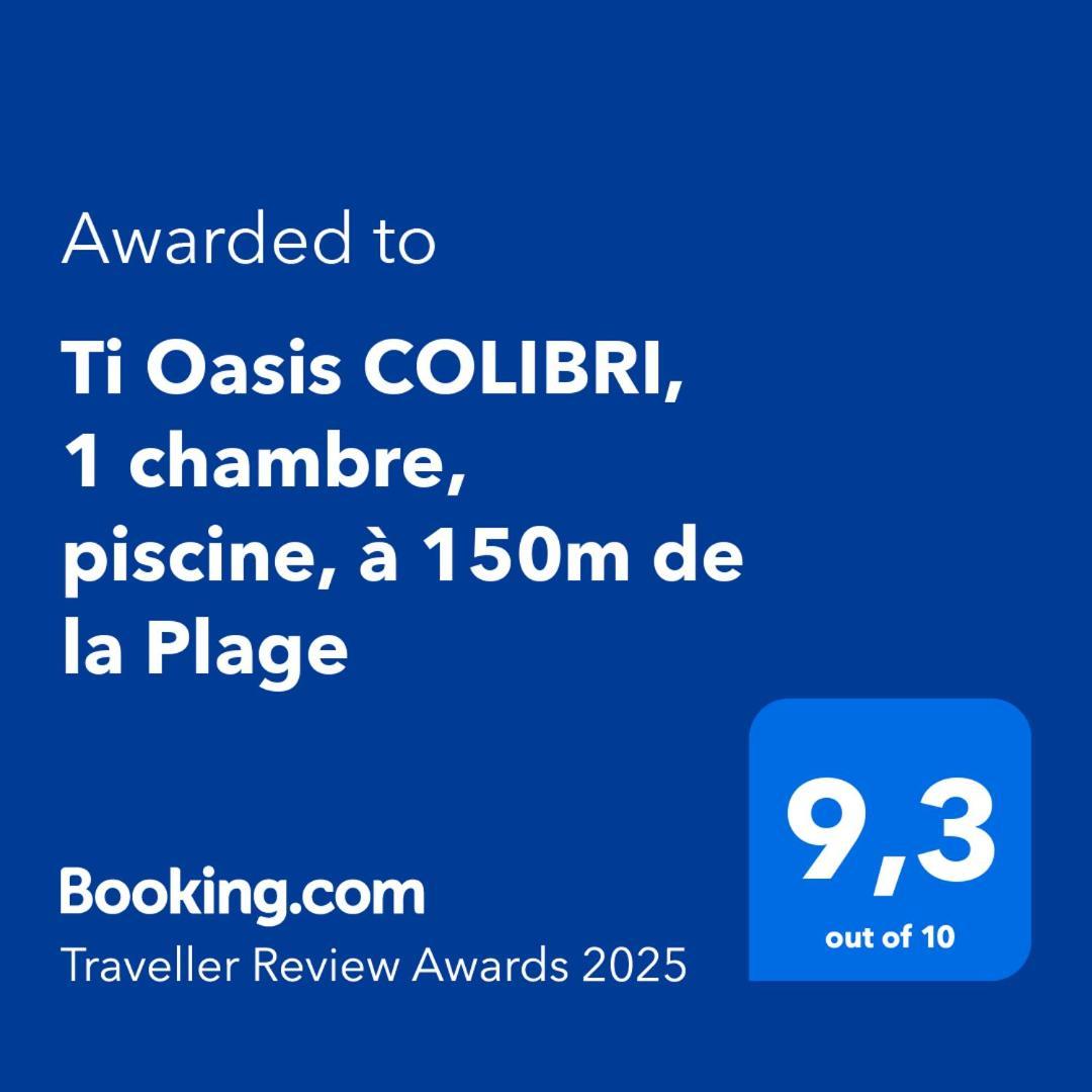 Ti Oasis Colibri, 1 Chambre, Piscine, A 150M De La Plage سانت لوسي المظهر الخارجي الصورة